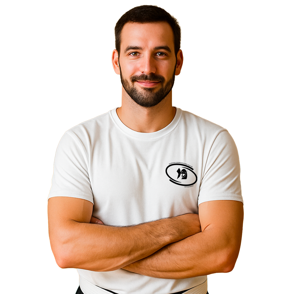T-shirt entrainement coton officiel FEKM pour adultes