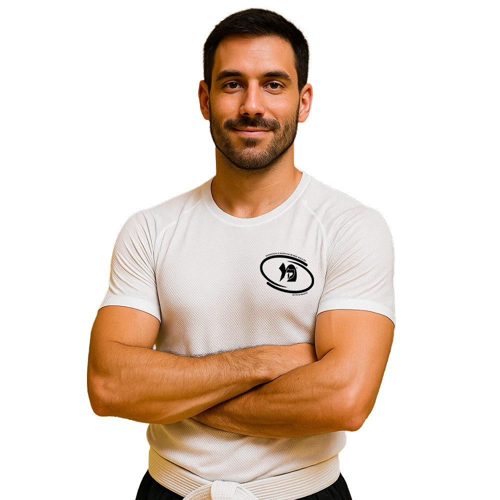 T-shirt entrainement polyester officiel FEKM pour adultes