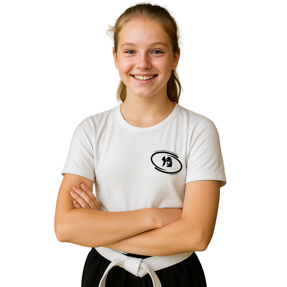 T-shirt entrainement officiel FEKM pour enfants