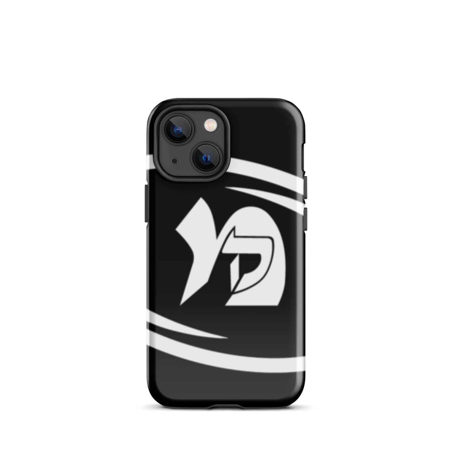 Coque d'iPhone® rigide noire logo FEKM