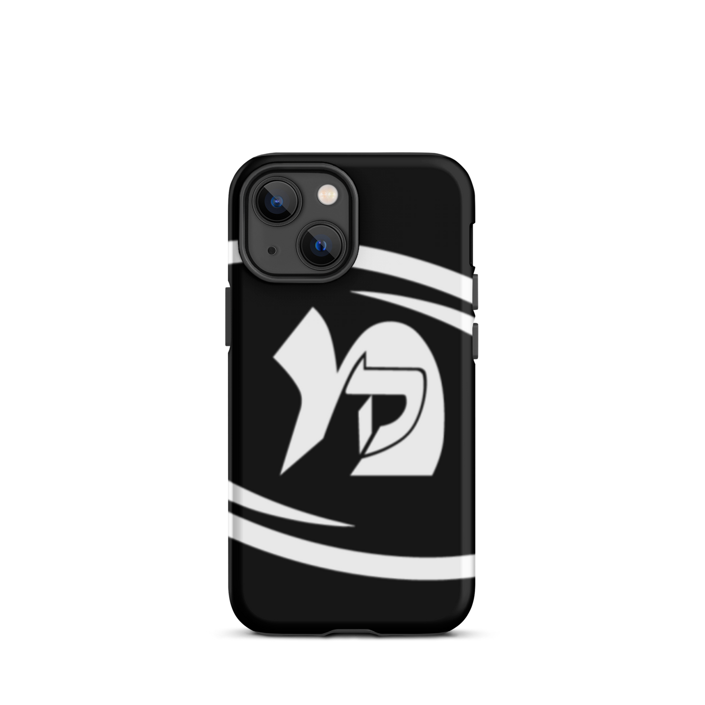 Coque d'iPhone® rigide noire logo FEKM